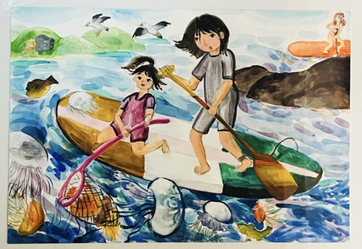 [그림 수상작] Honorable Mention, Chosun Children’s Daily Global Art Contest